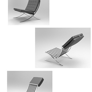 可翻转巴塞罗那椅