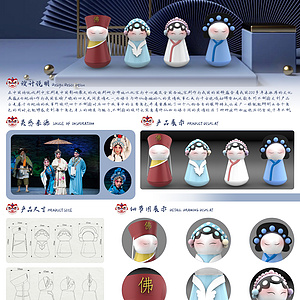 《白蛇传》系列不倒翁文创设计