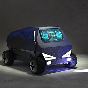 智能社区送餐无人车