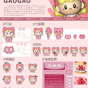 定胜糕IP形象设计
