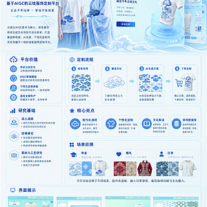 云裳 AIGC 云纹服饰定制平台
