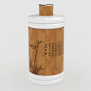 “竹子”中联重科特供酒酒瓶设计