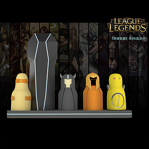 《英雄联盟》系列U盘设计