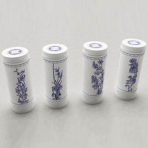 “梅兰竹菊”特供酒酒瓶设计