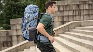 能减轻86%肩部冲击的“悬浮”背包，解放你的肩膀，让徒步远行变得更加轻松！